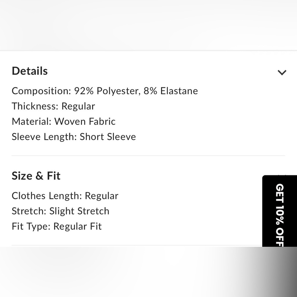 Commense Sophisticated White Short-Sleeve Blazer - Picture 5 of 5